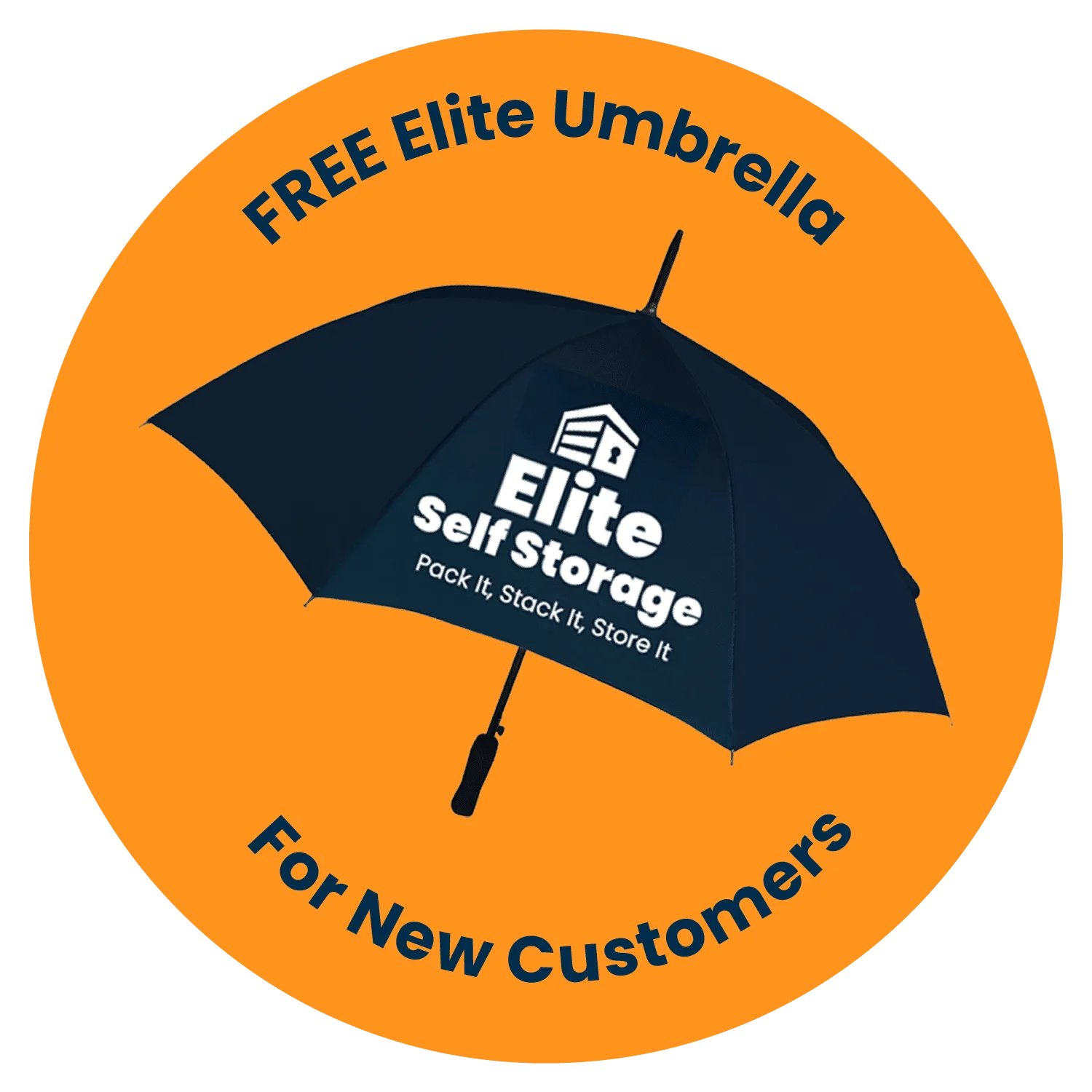 Discount-Circle Orange circle with the words 50% discount for the first 8 weeks!